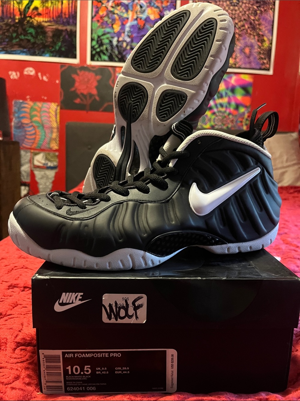Nike Foamposite Pro Dr. Doom Size 10.5M